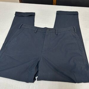 Massimo Dutti Navy Chinos